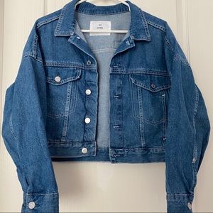 Cropped Denim Jacket